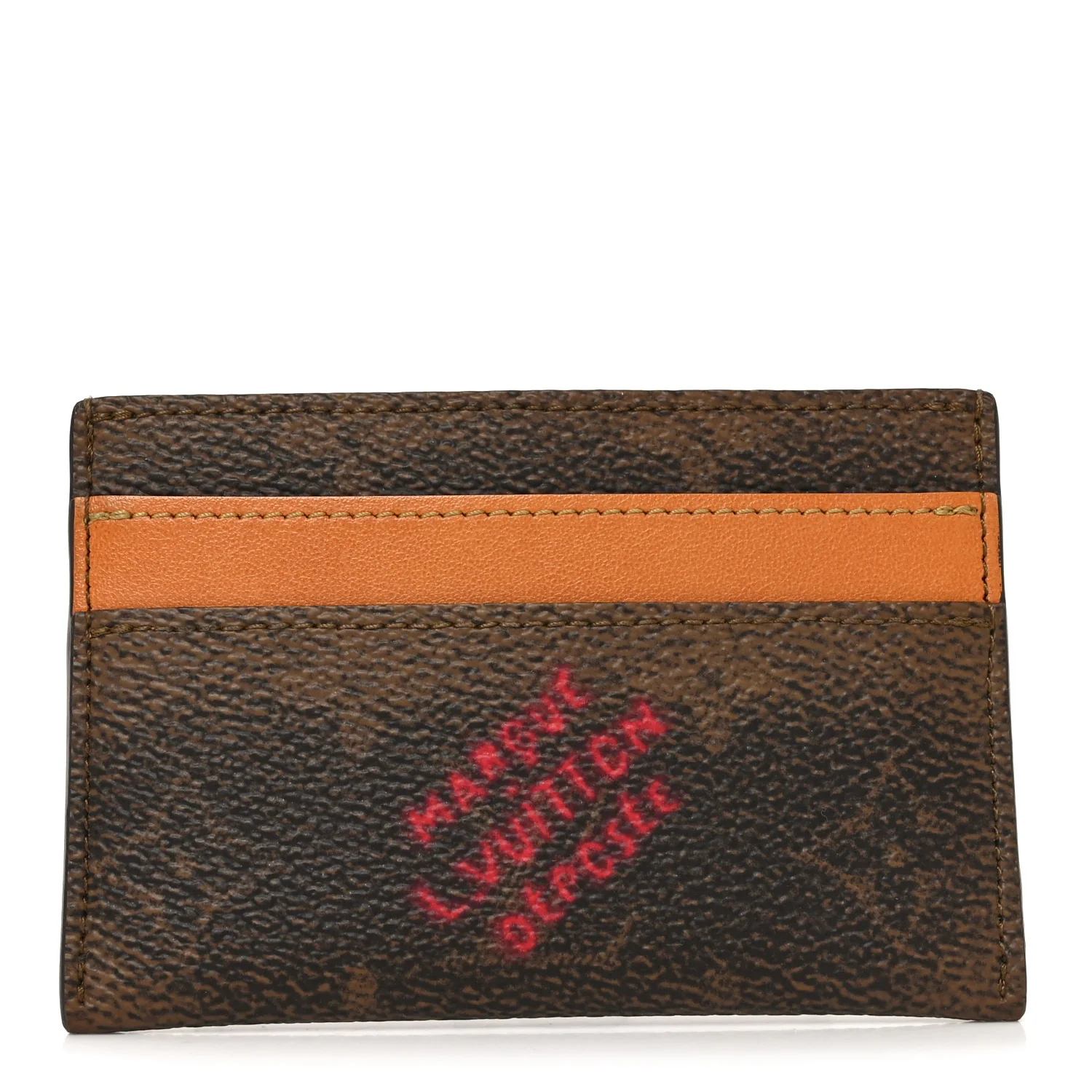 Monogram Dust Double Card Holder - Image 3