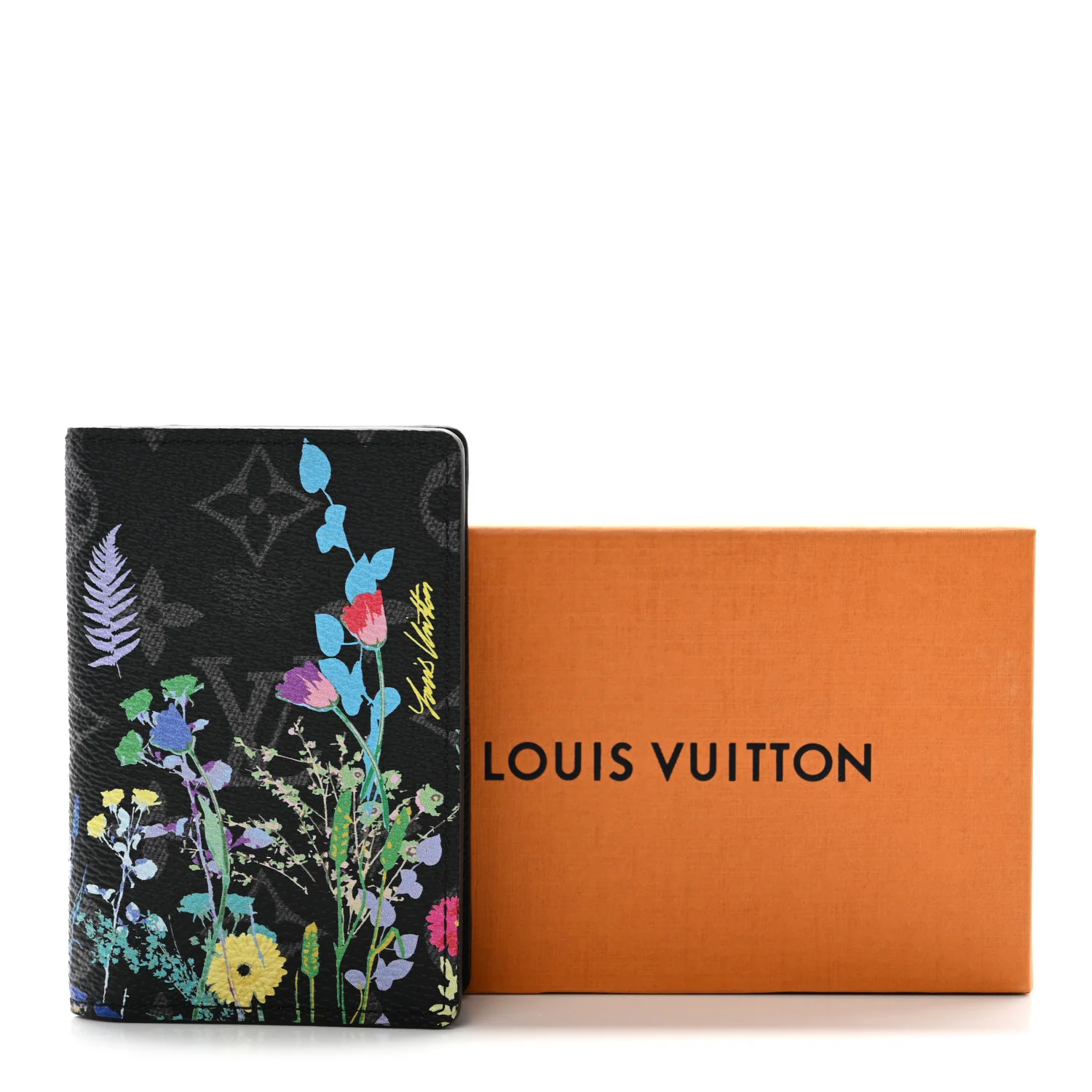 Monogram Eclipse Flower Print Pocket Organizer NM - Image 8