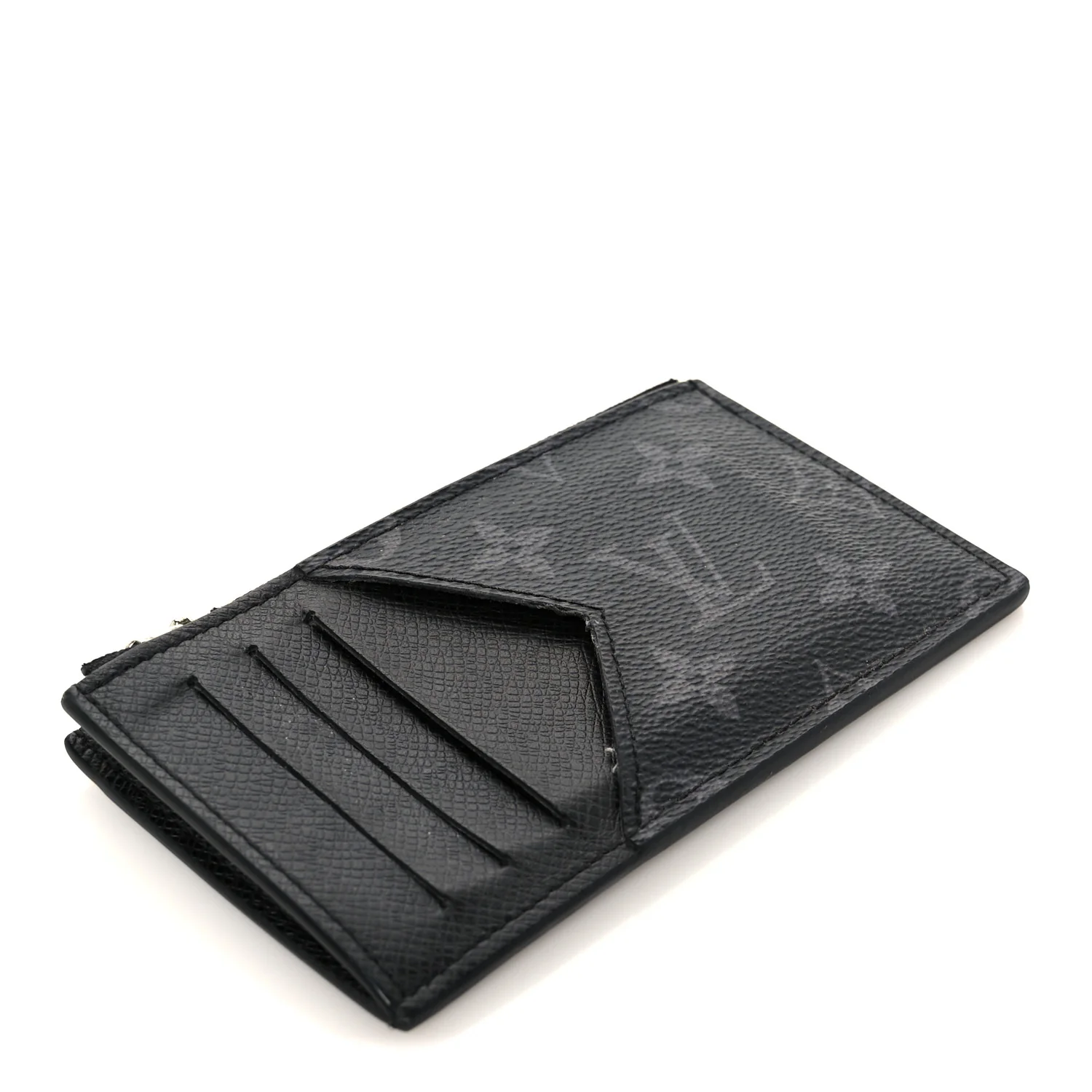 Monogram Eclipse Taiga Coin Card Holder - Image 4