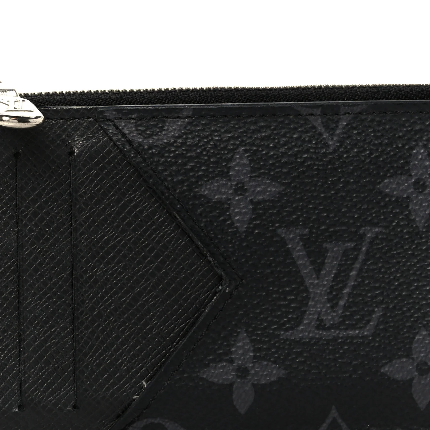 Monogram Eclipse Taiga Coin Card Holder - Image 9