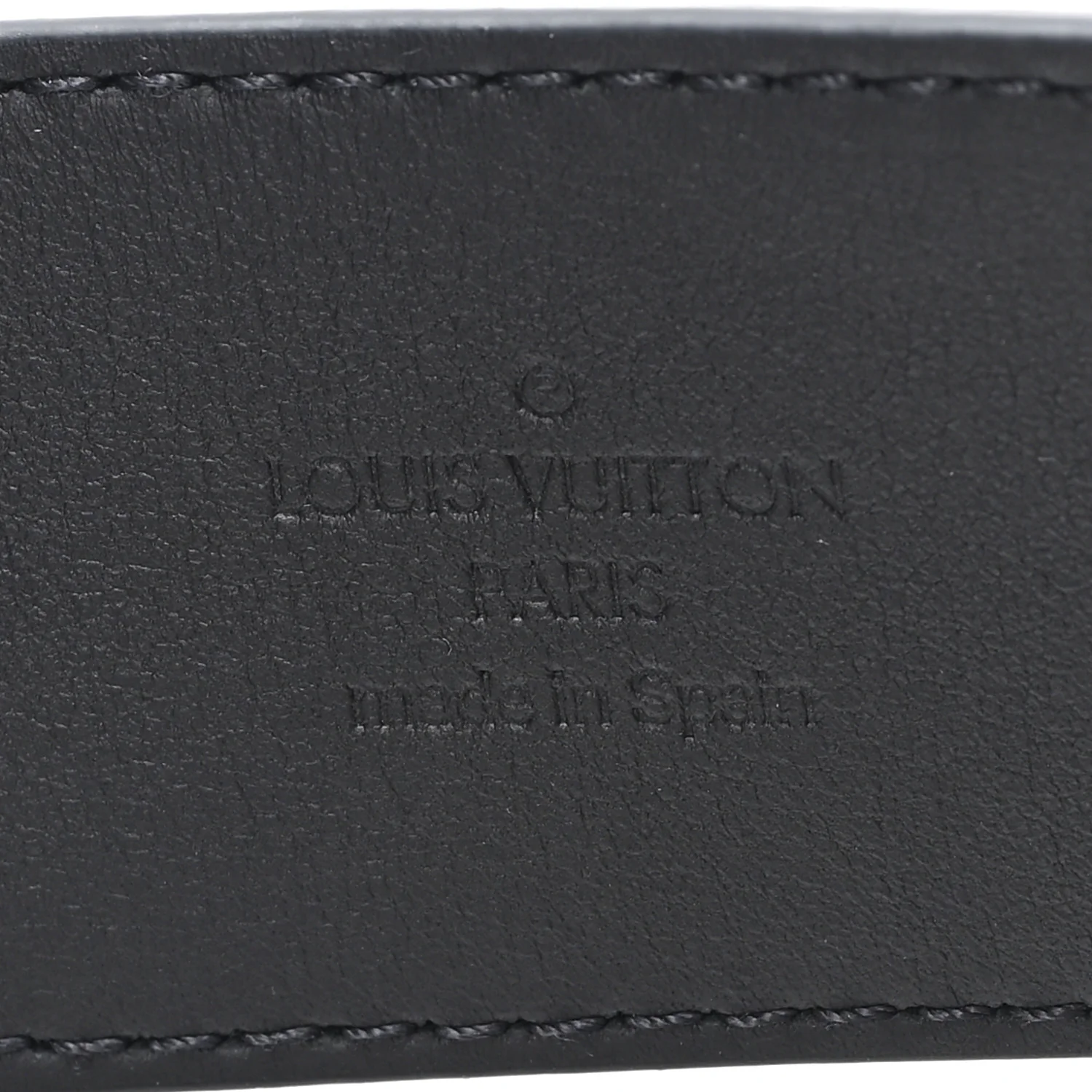 Monogram Eclipse Taigarama 40mm LV Initiales Reversible Belt 95 38 Black - Image 3