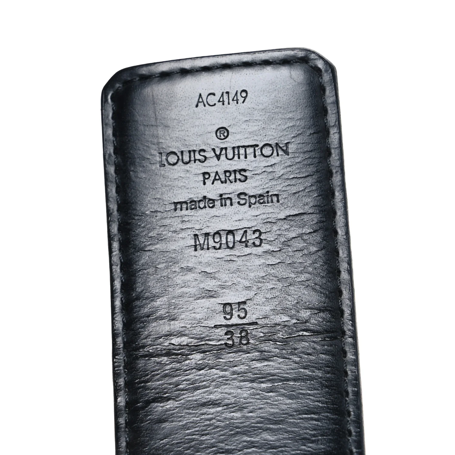 Monogram Eclipse Taigarama 40mm LV Initiales Reversible Belt 95 38 Black - Image 5