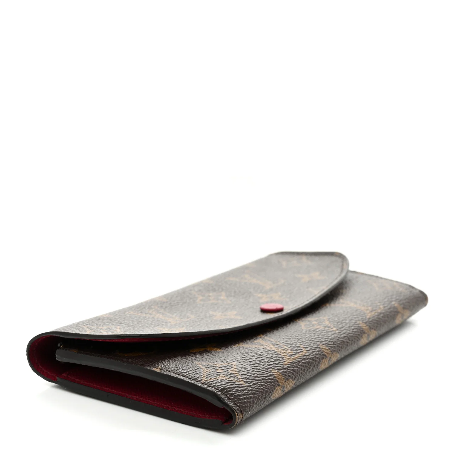 Monogram Emilie Wallet Fuchsia - Image 4