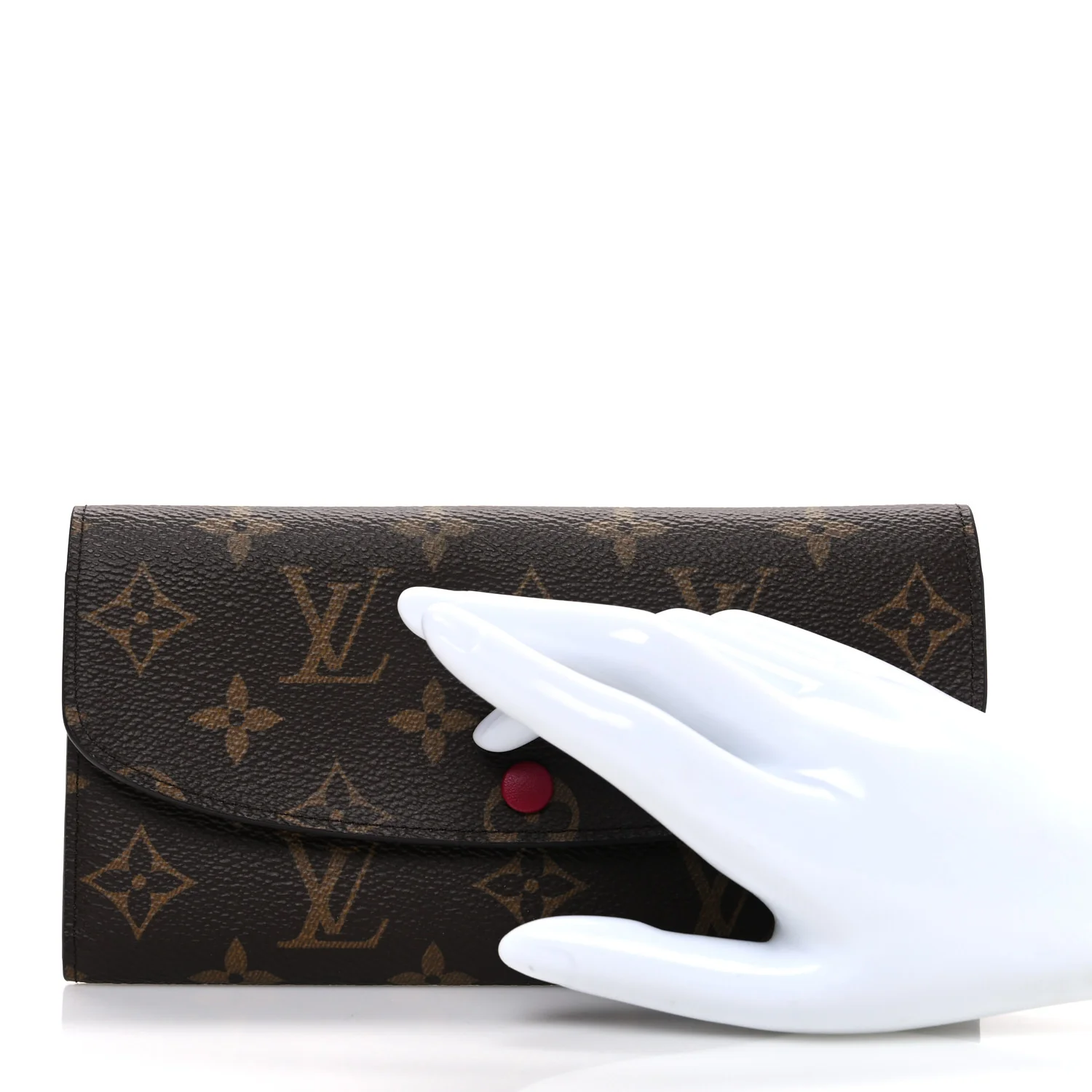 Monogram Emilie Wallet Fuchsia - Image 2