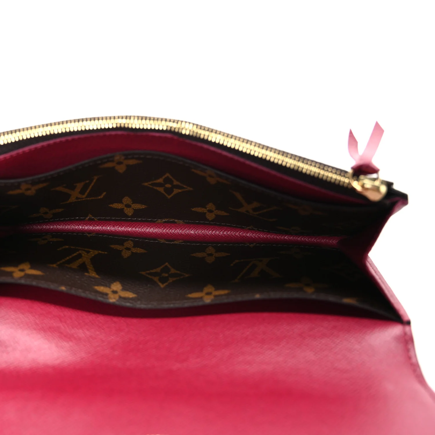 Monogram Emilie Wallet Fuchsia - Image 5