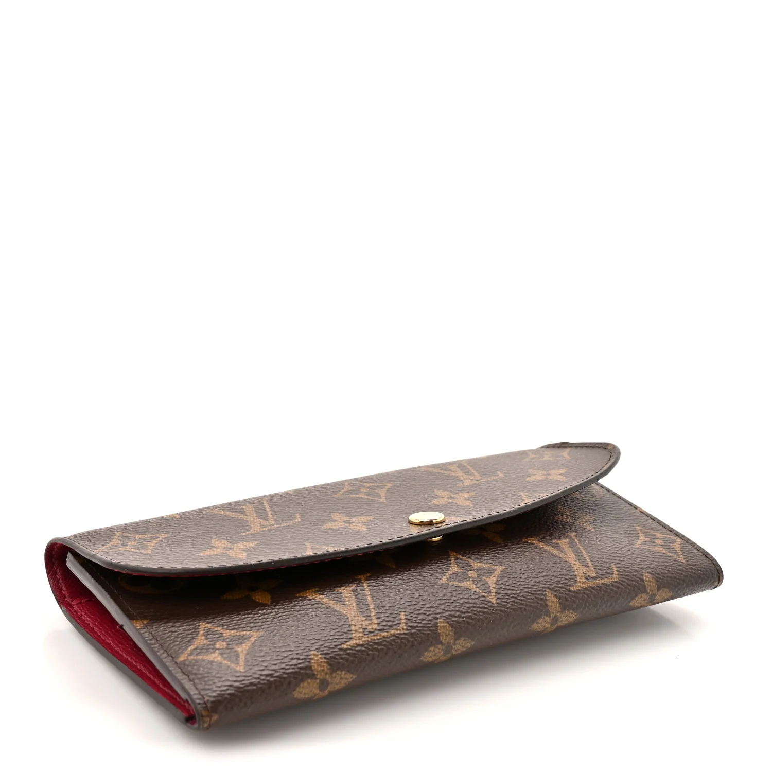 Monogram Emilie Wallet Fuchsia - Image 4