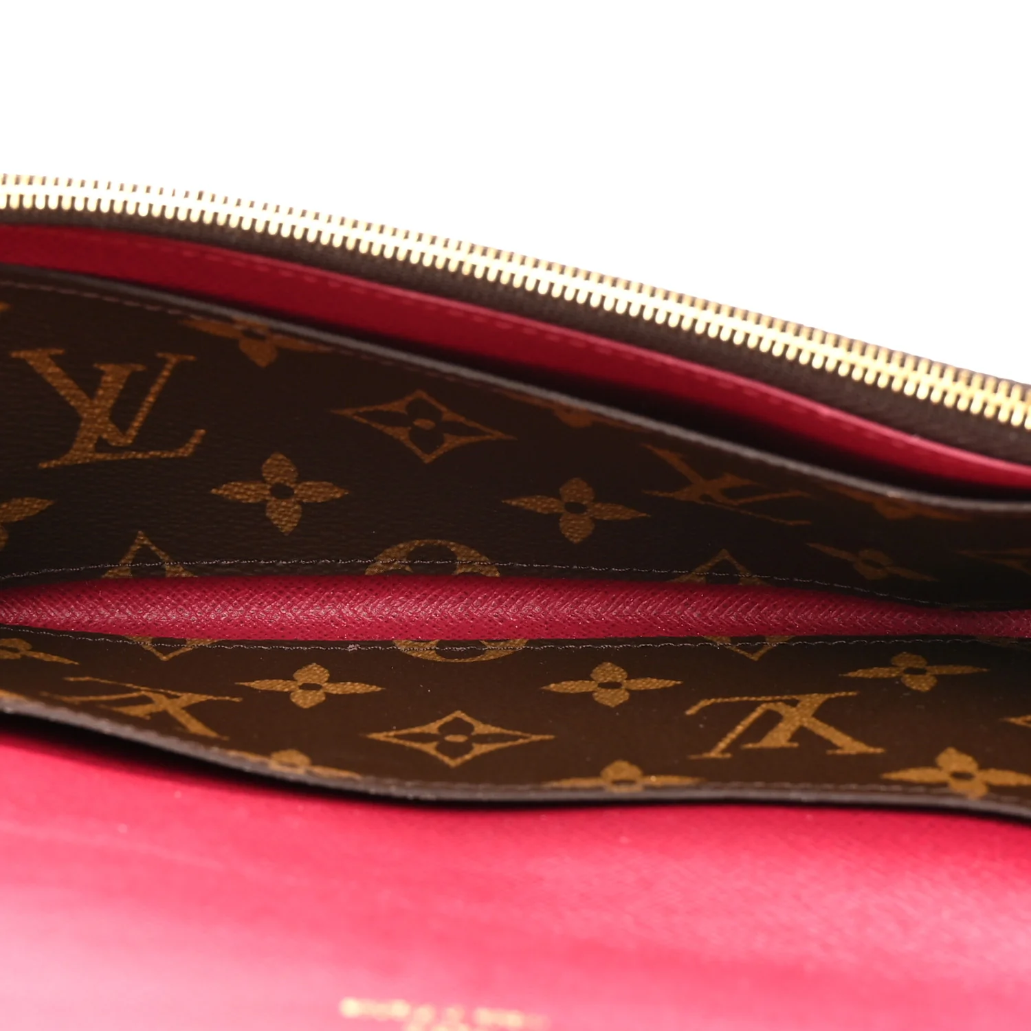 Monogram Emilie Wallet Fuchsia - Image 5