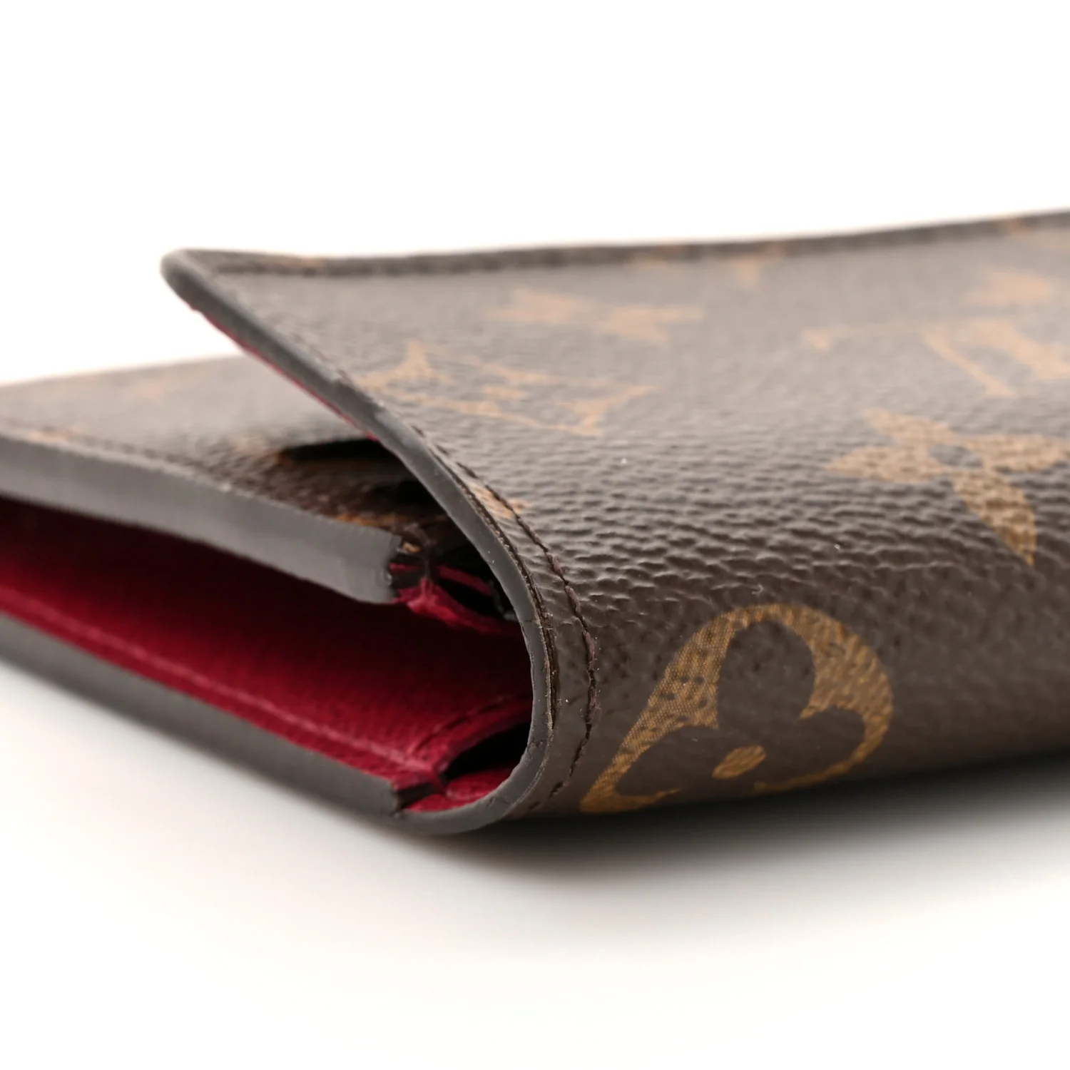 Monogram Emilie Wallet Fuchsia - Image 7