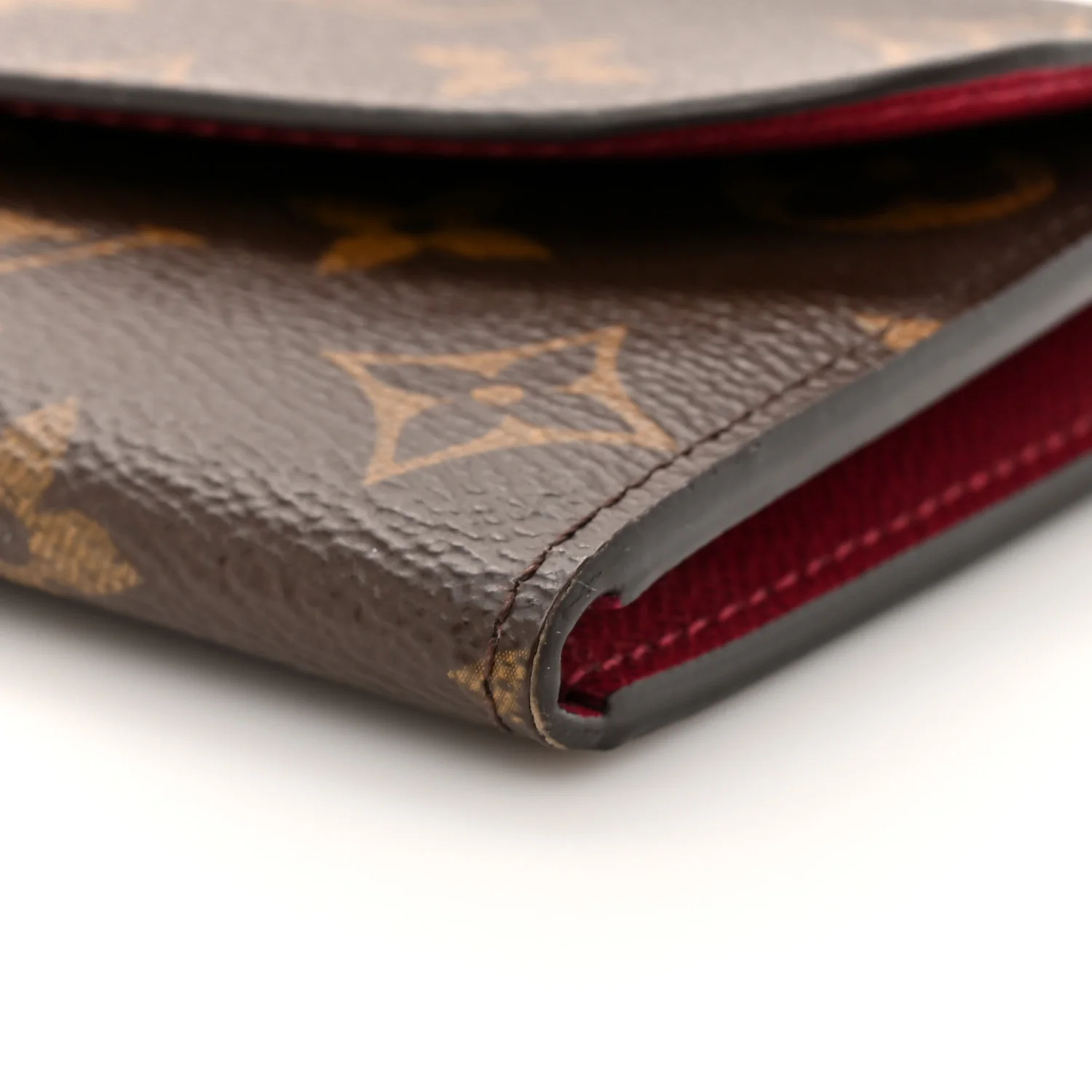 Monogram Emilie Wallet Fuchsia - Image 8