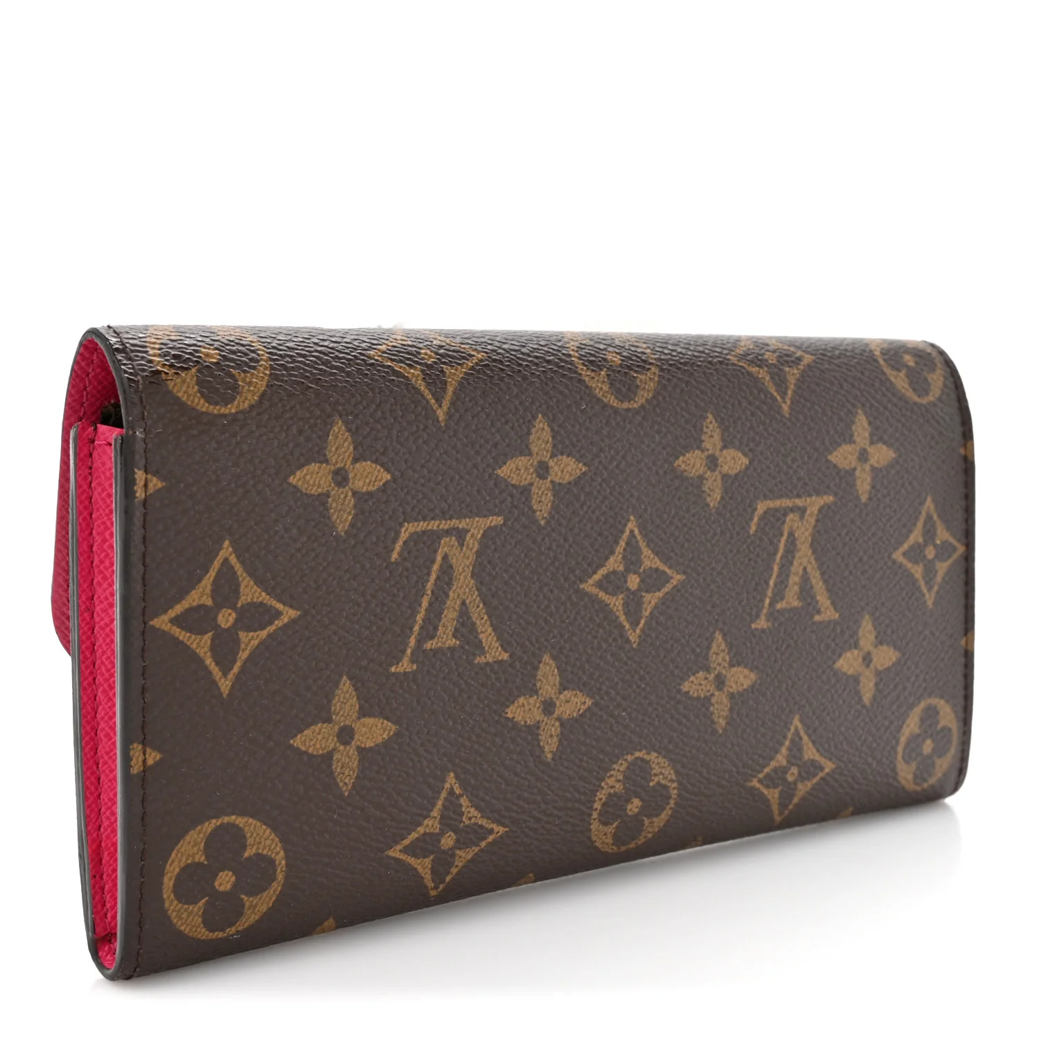Monogram Emilie Wallet Fuchsia - Image 3