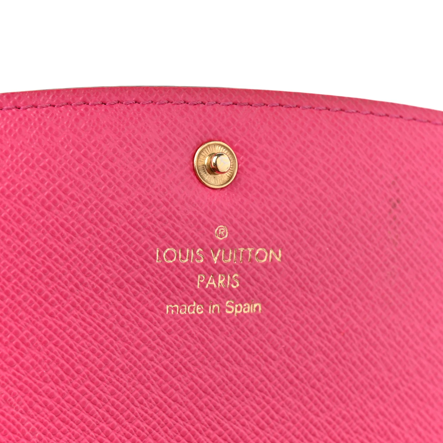 Monogram Emilie Wallet Fuchsia - Image 7