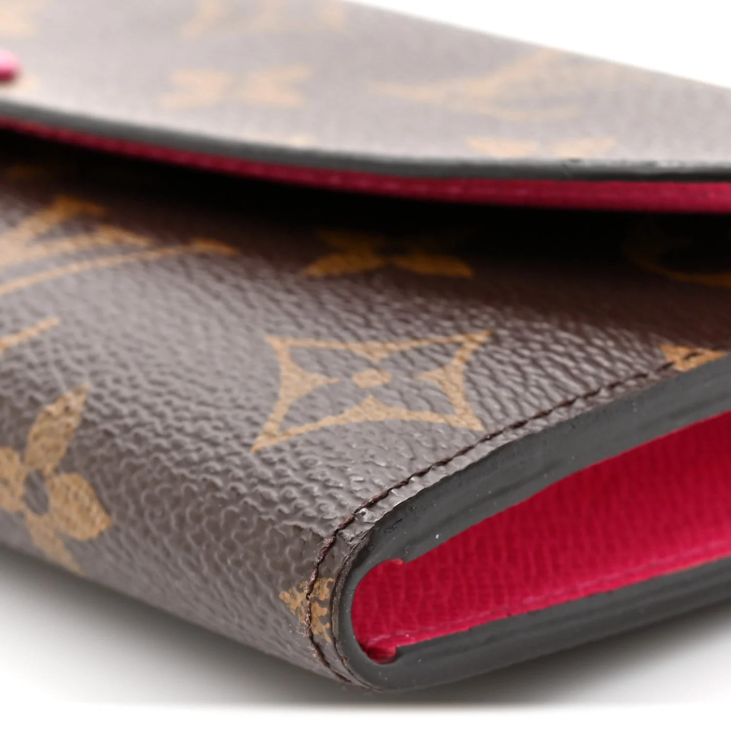 Monogram Emilie Wallet Fuchsia - Image 9