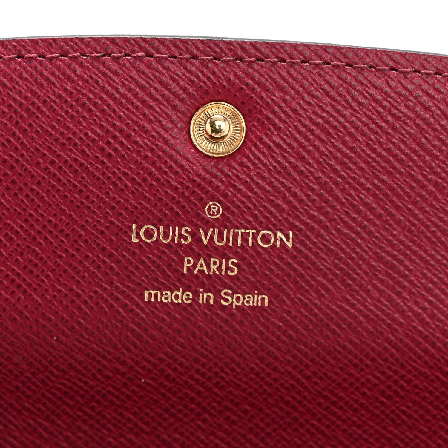 Monogram Emilie Wallet Fuchsia - Image 11