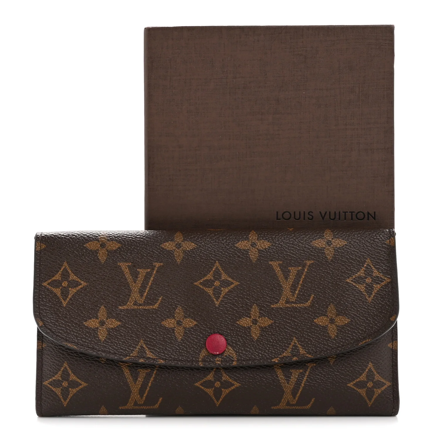 Monogram Emilie Wallet Fuchsia - Image 21