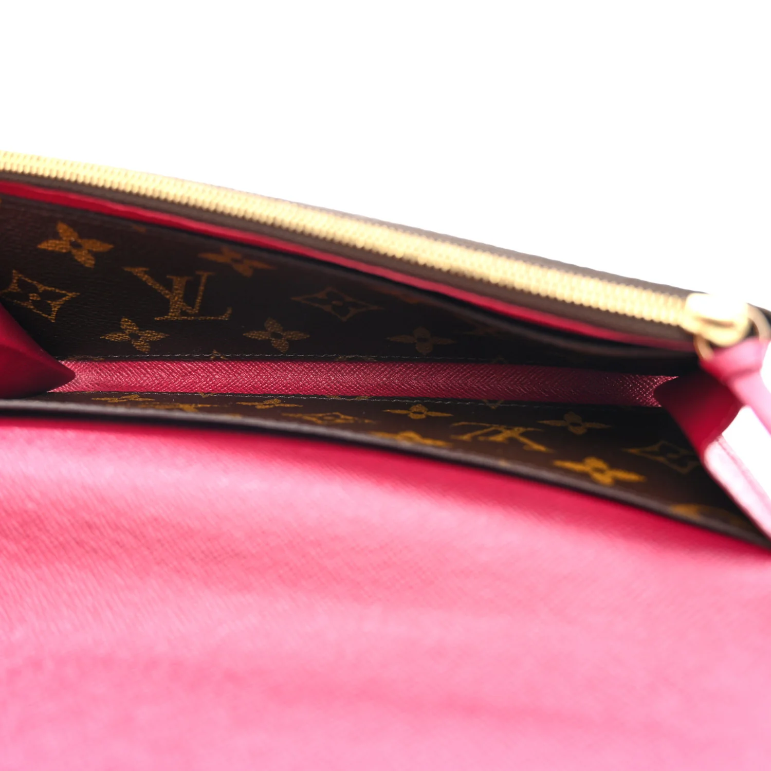 Monogram Emilie Wallet Fuchsia - Image 5