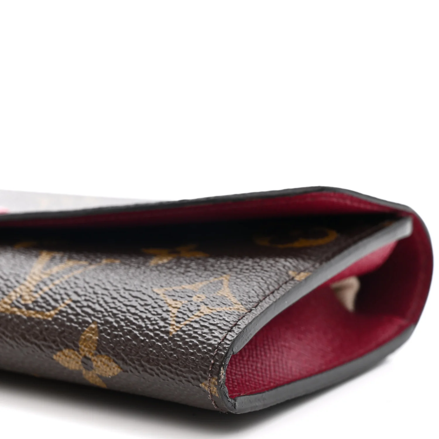 Monogram Emilie Wallet Fuchsia - Image 9