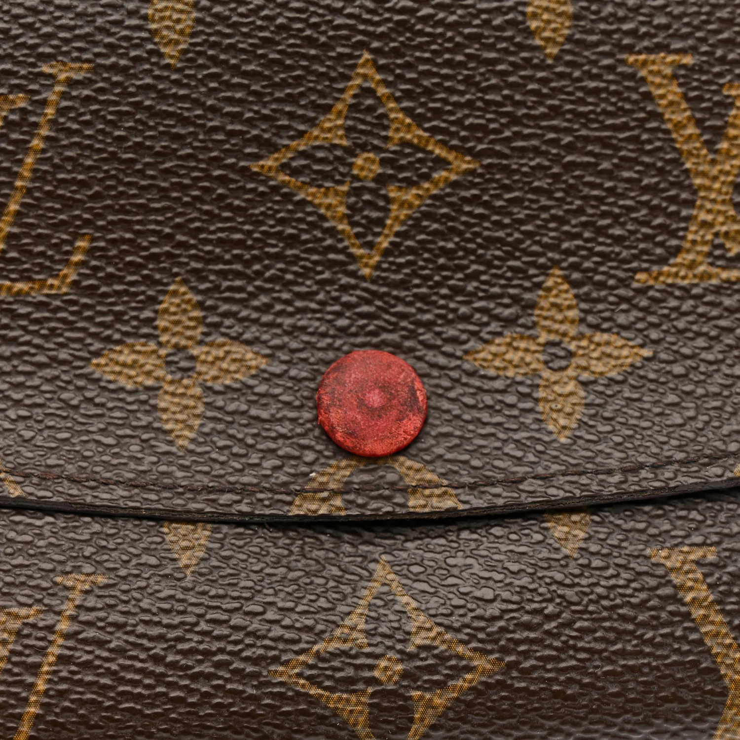 Monogram Emilie Wallet Red - Image 14