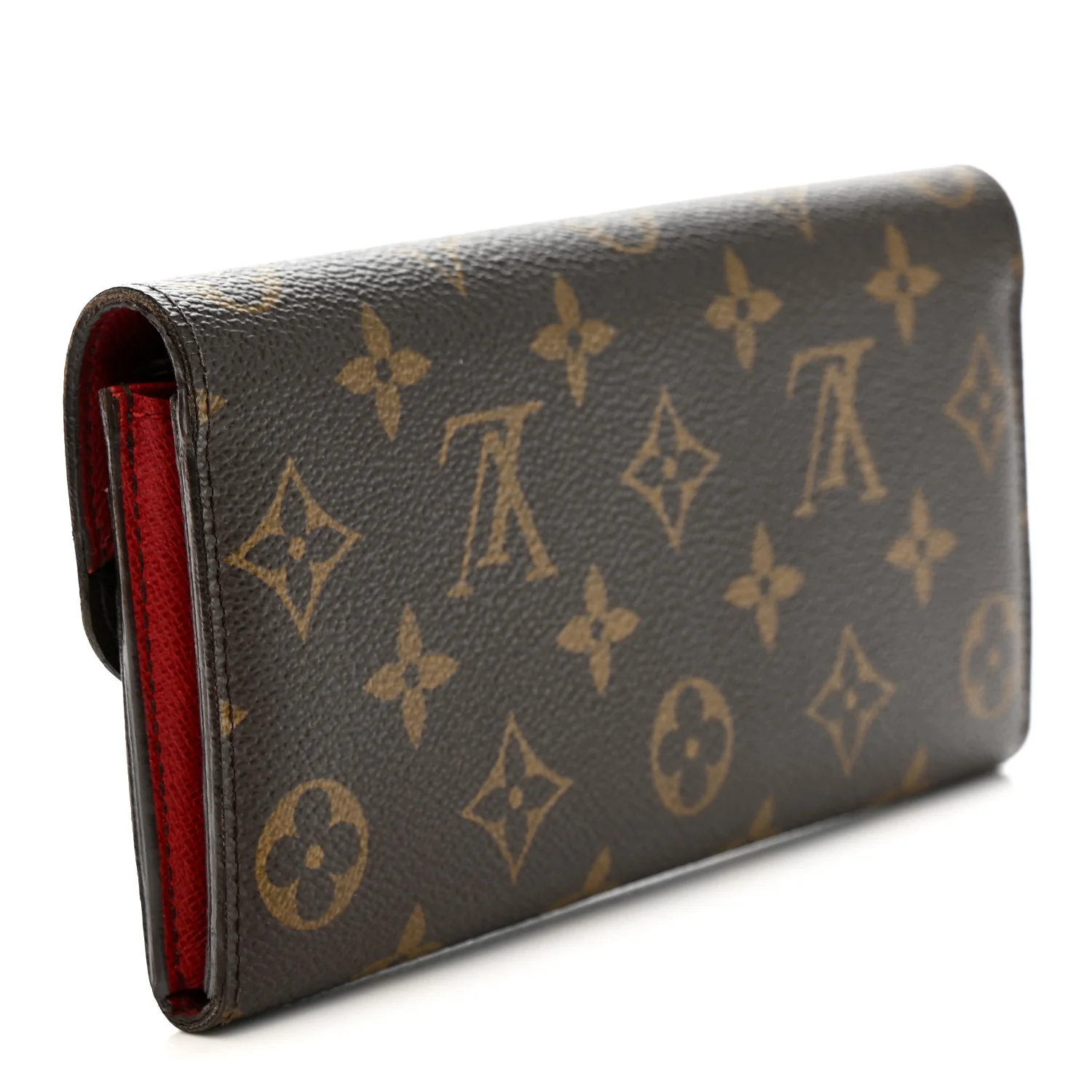 Monogram Emilie Wallet Red - Image 3