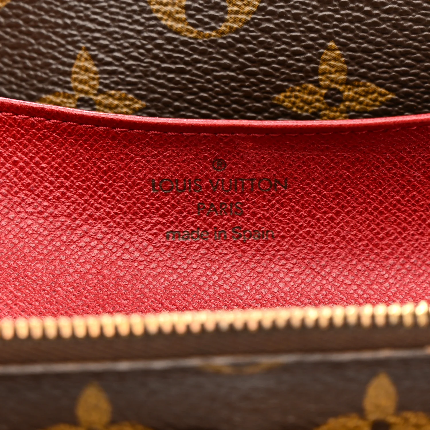 Monogram Emilie Wallet Red - Image 6