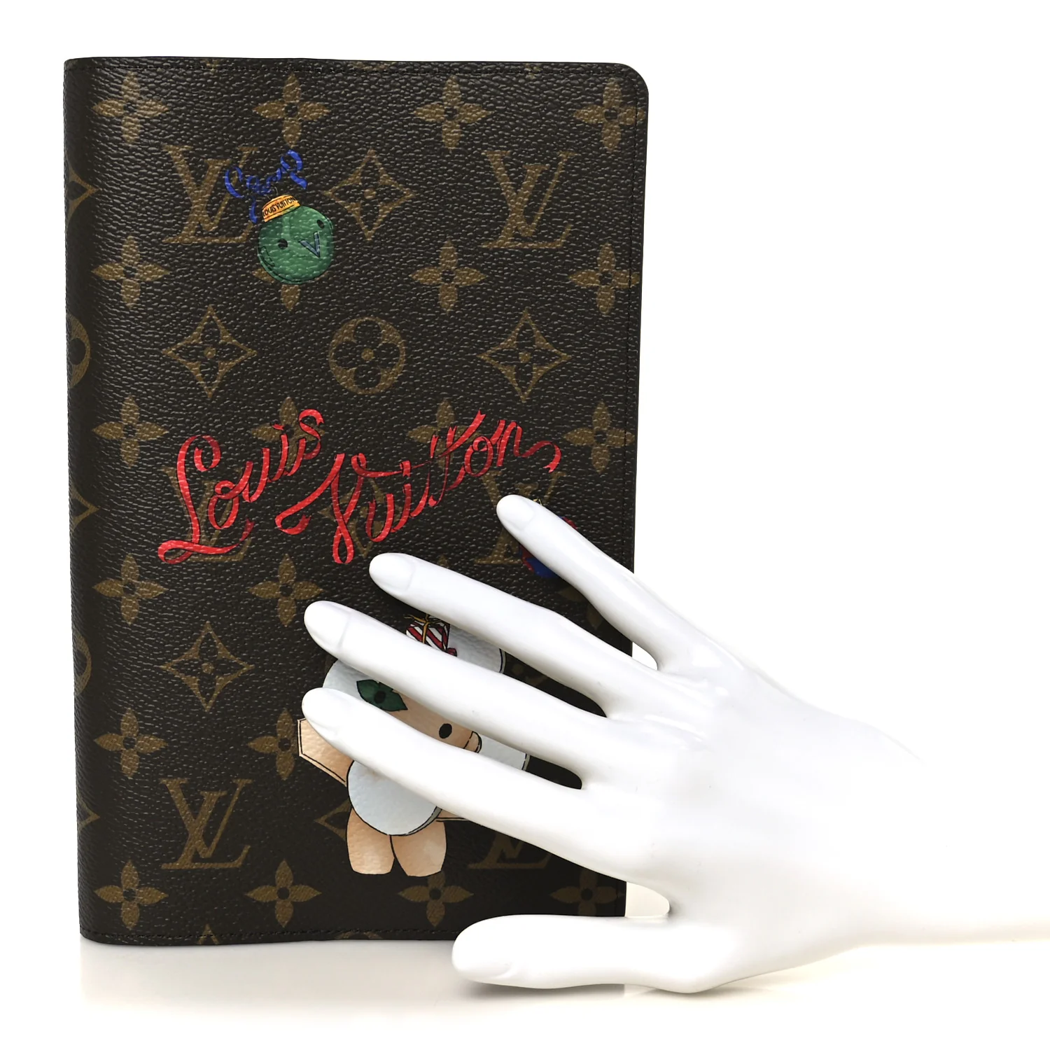 Monogram Emily Notebook Cover MM Gold - Image 2