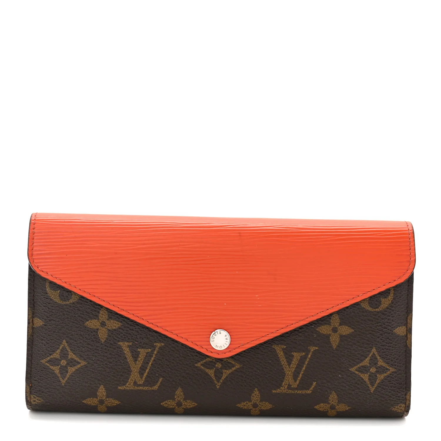 Monogram Epi Marie-Lou Long Wallet Piment