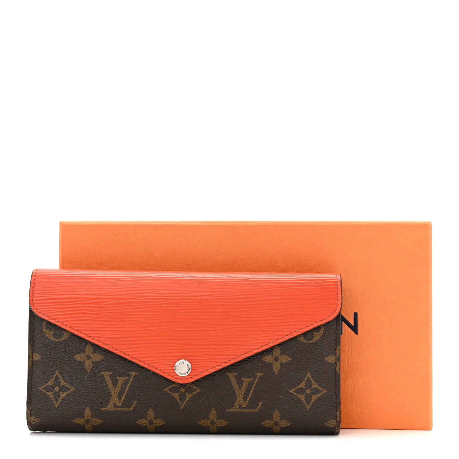Monogram Epi Marie-Lou Long Wallet Piment - Image 11