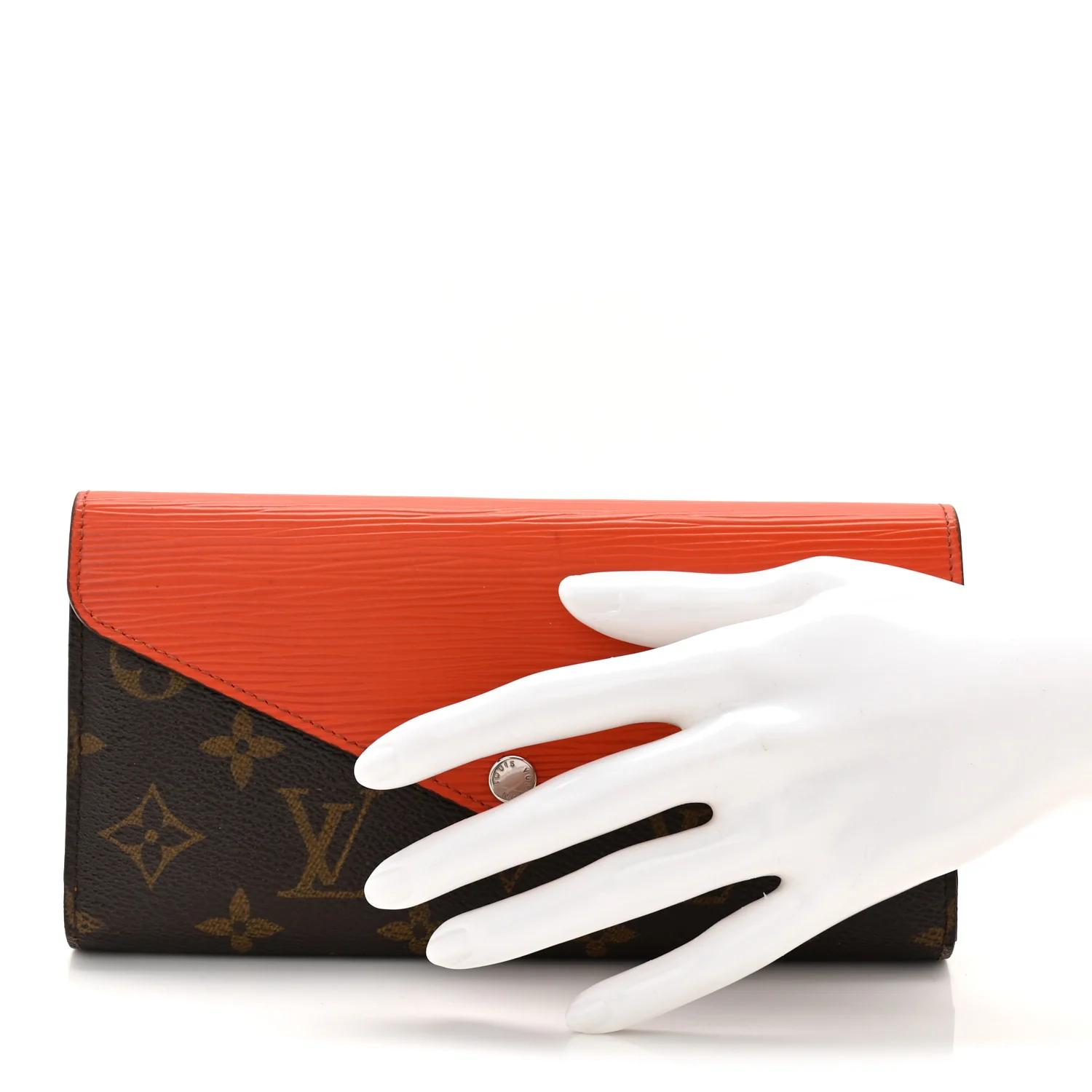 Monogram Epi Marie-Lou Long Wallet Piment - Image 2