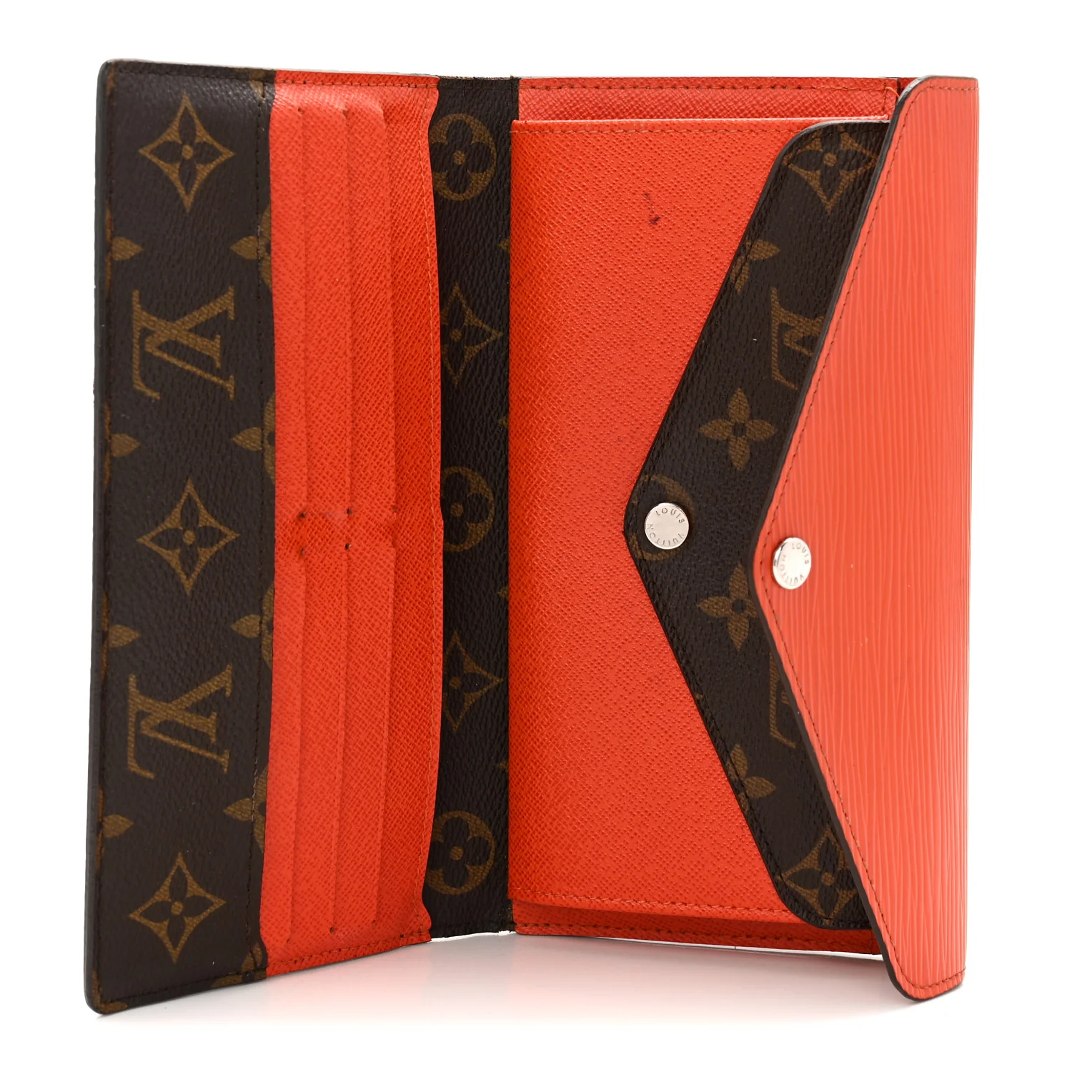 Monogram Epi Marie-Lou Long Wallet Piment - Image 5