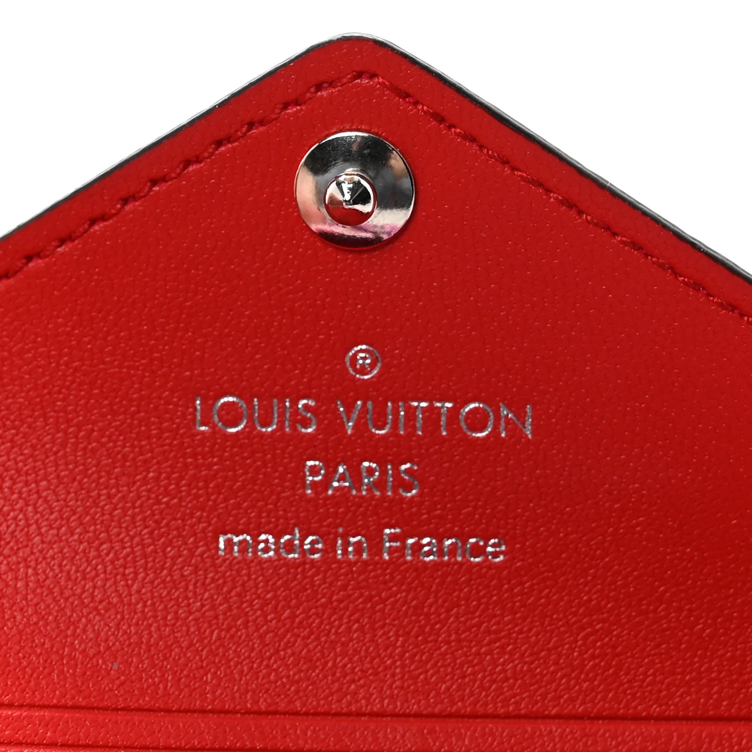 Monogram Escale Small Kirigami Pochette Insert Red - Image 6