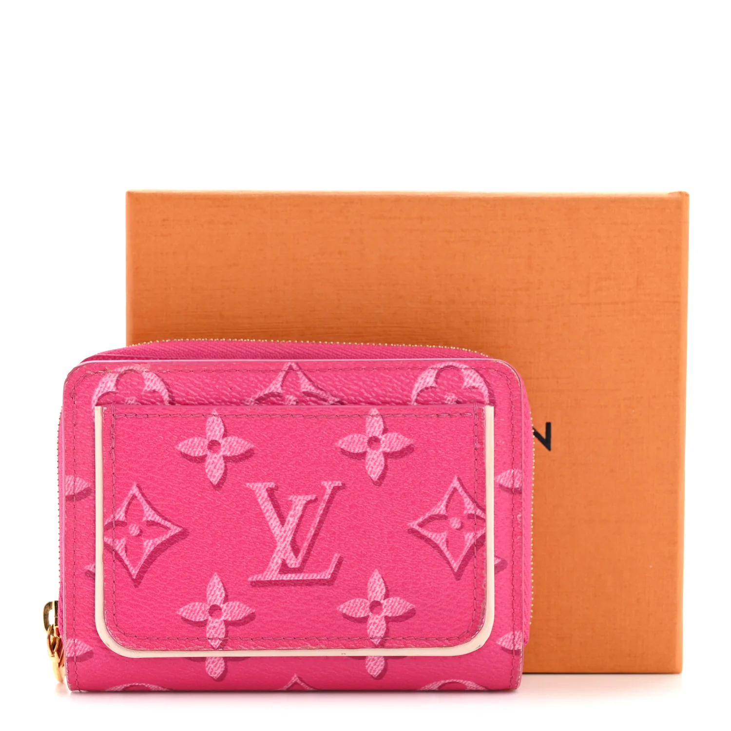Monogram Fall for You Lou Wallet Fuchsia - Image 10