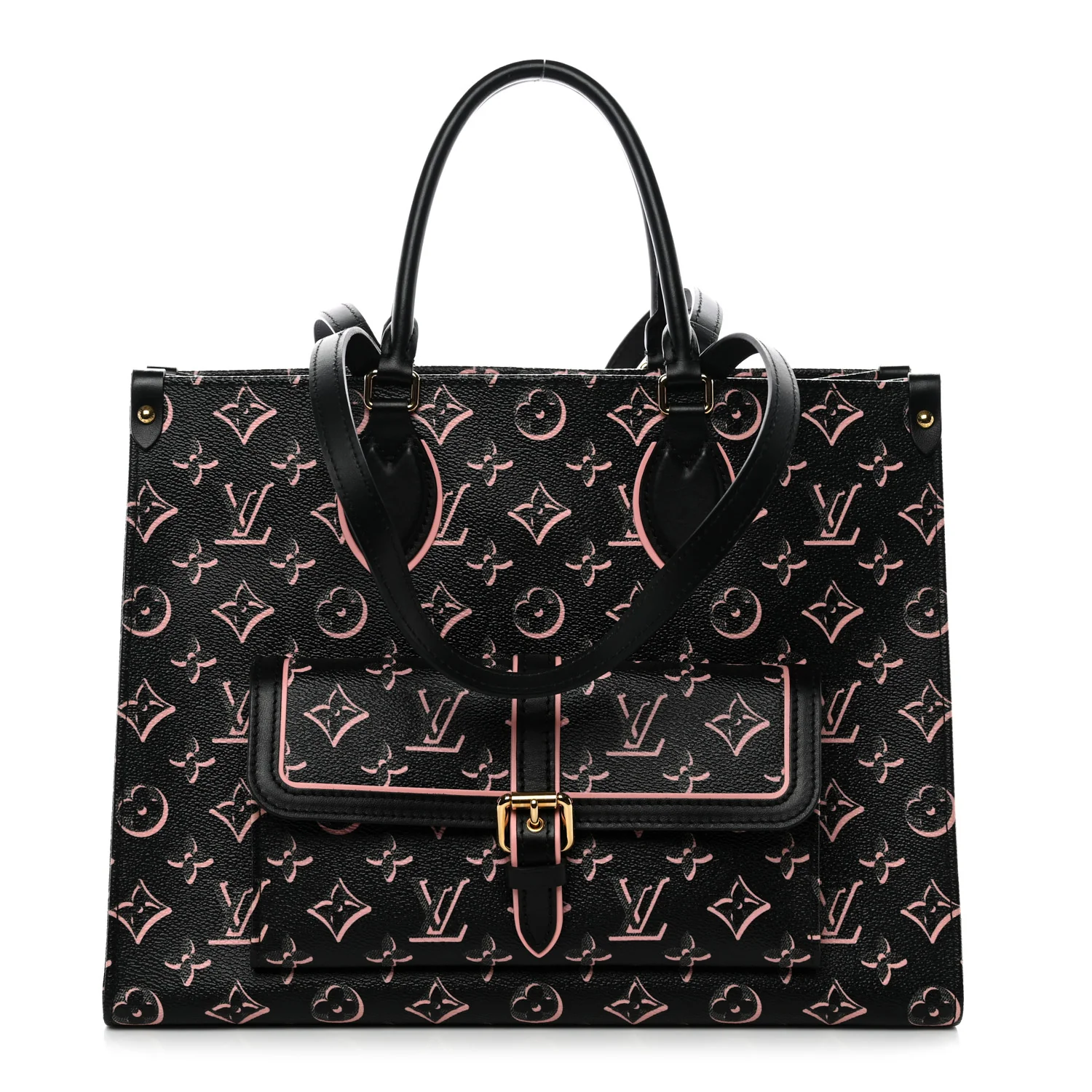 Monogram Fall for You LV Neo Onthego MM Black