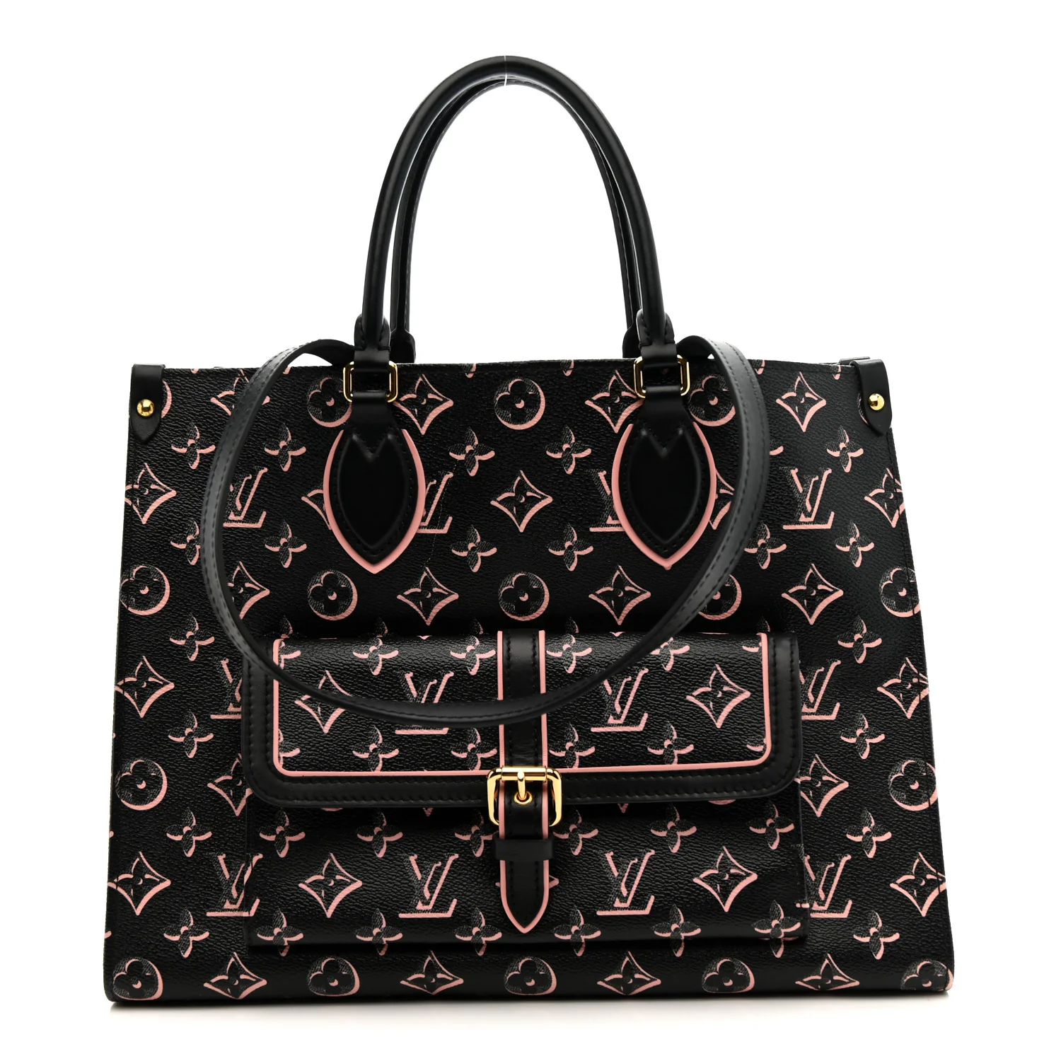 Monogram Fall for You LV Neo Onthego MM Black