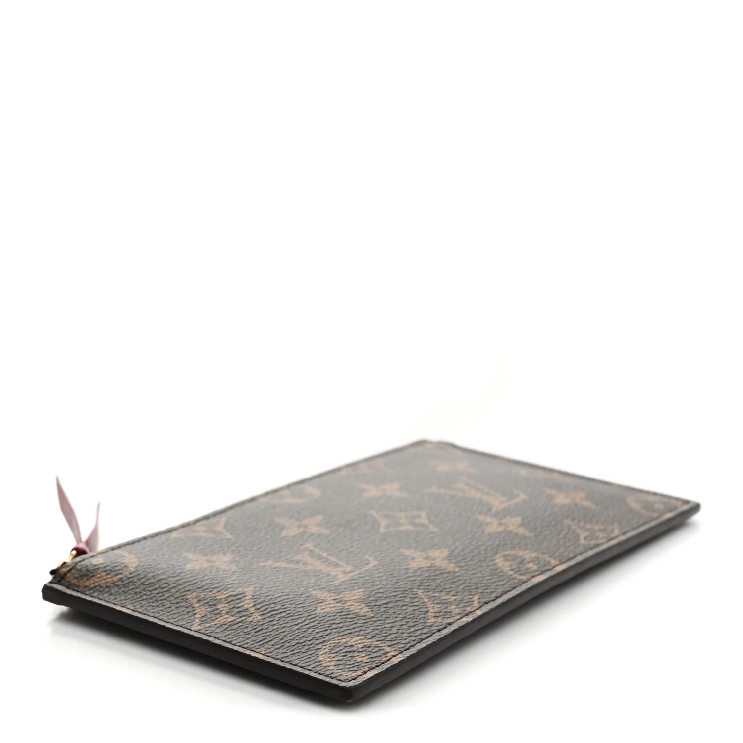 Monogram Felicie Chain Wallet Zippered Insert Fuchsia - Image 4