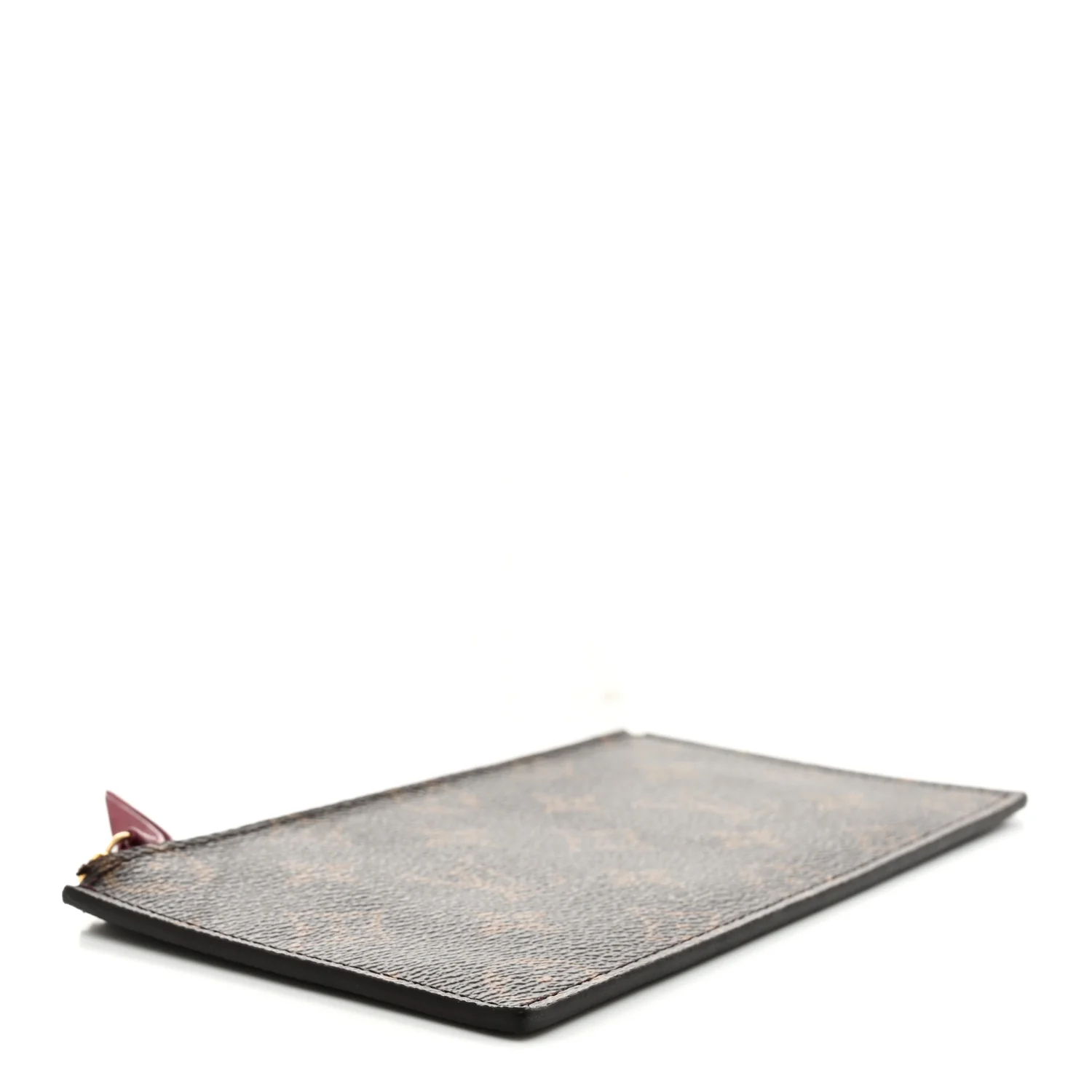 Monogram Felicie Chain Wallet Zippered Insert Fuchsia - Image 4