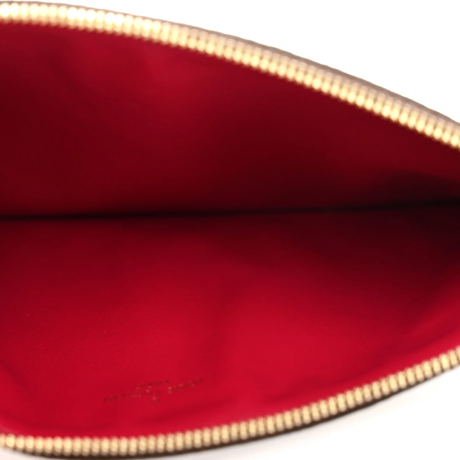 Monogram Felicie Chain Wallet Zippered Insert Fuchsia - Image 5