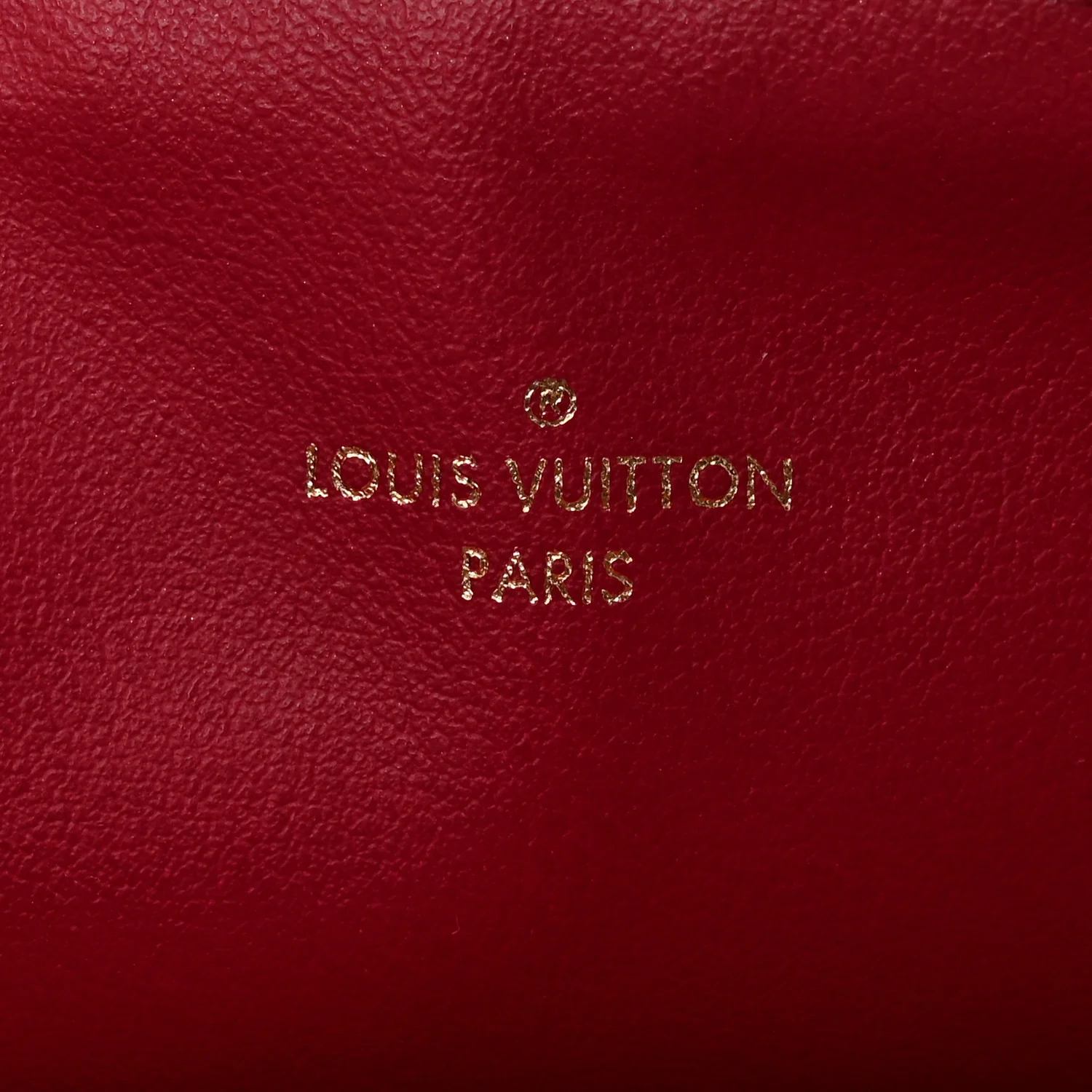 Monogram Felicie Chain Wallet Zippered Insert Fuchsia - Image 6