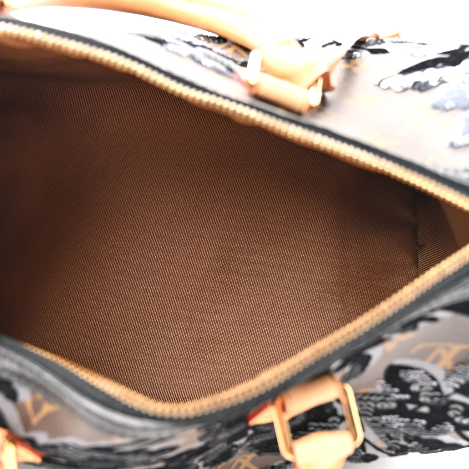 Monogram Fleur De Jais Sequins Speedy 30 - Image 5