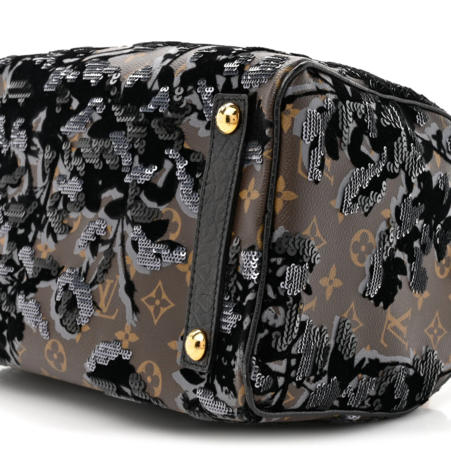 Monogram Fleur De Jais Sequins Speedy 30 - Image 8