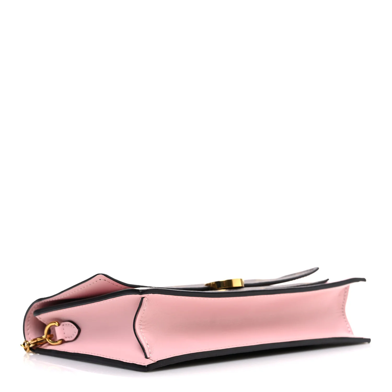 Monogram Flore Chain Wallet Rose Ballerine - Image 4