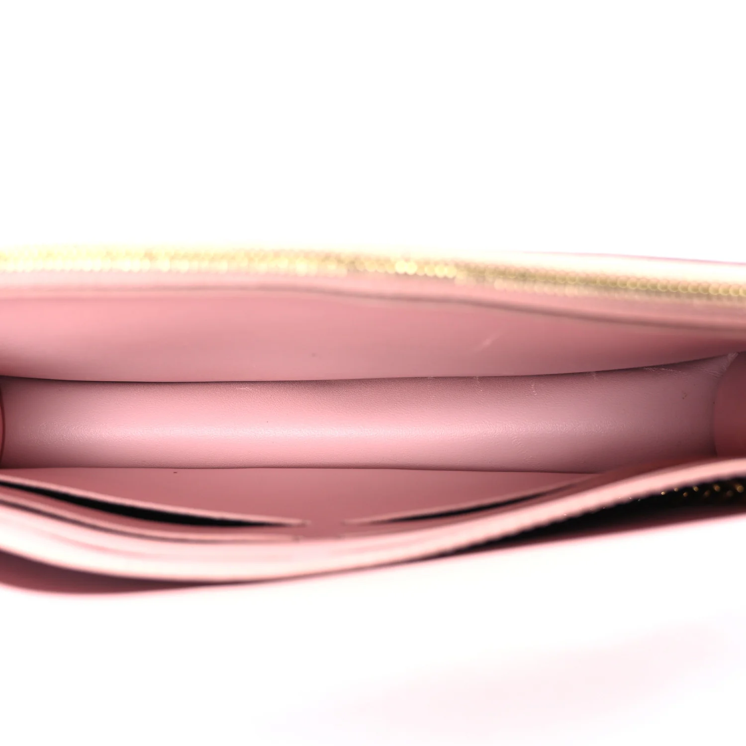 Monogram Flore Chain Wallet Rose Ballerine - Image 5