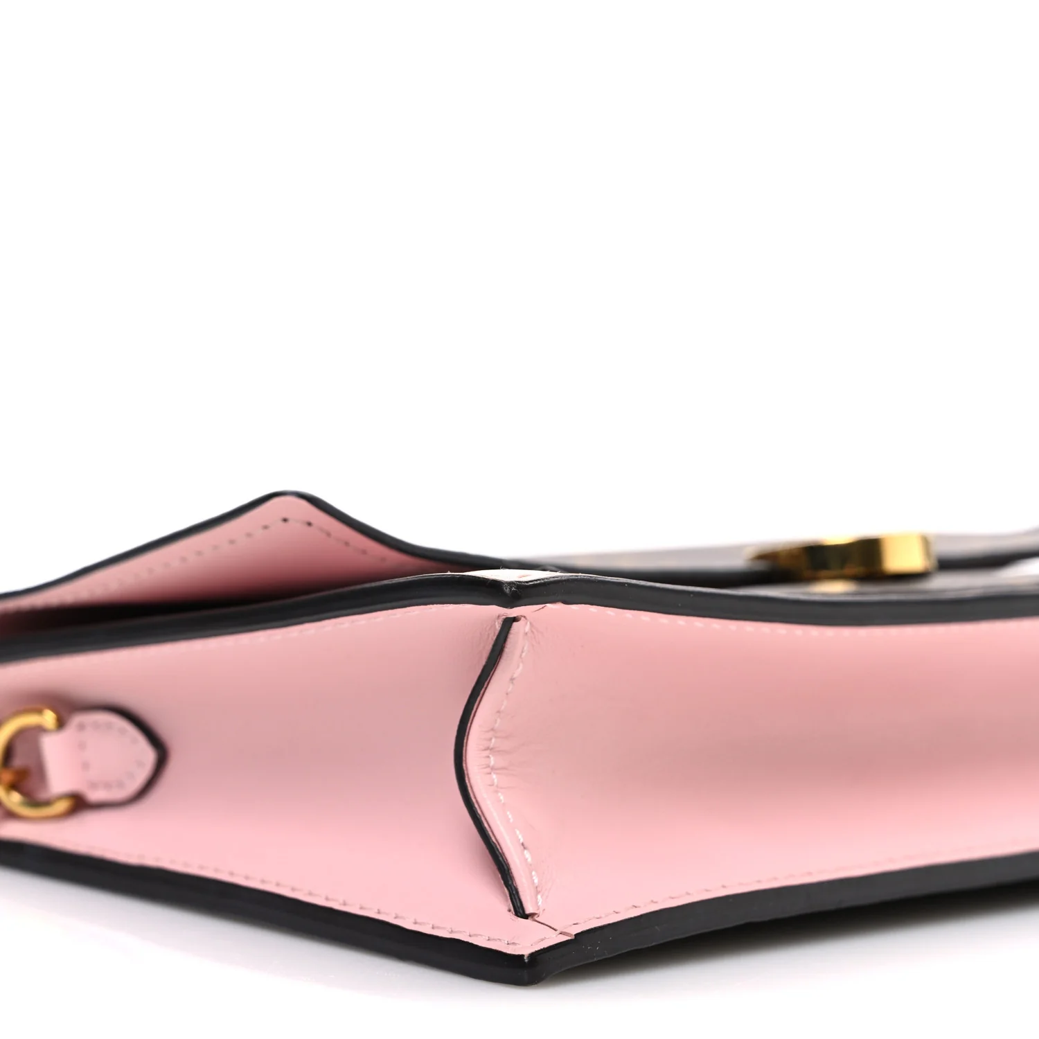 Monogram Flore Chain Wallet Rose Ballerine - Image 8