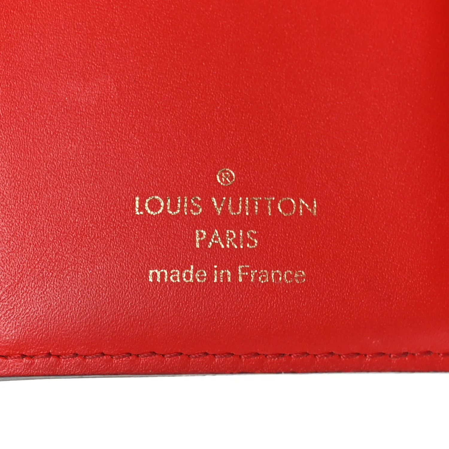 Monogram Flower Lock Compact Wallet Coquelicot - Image 6