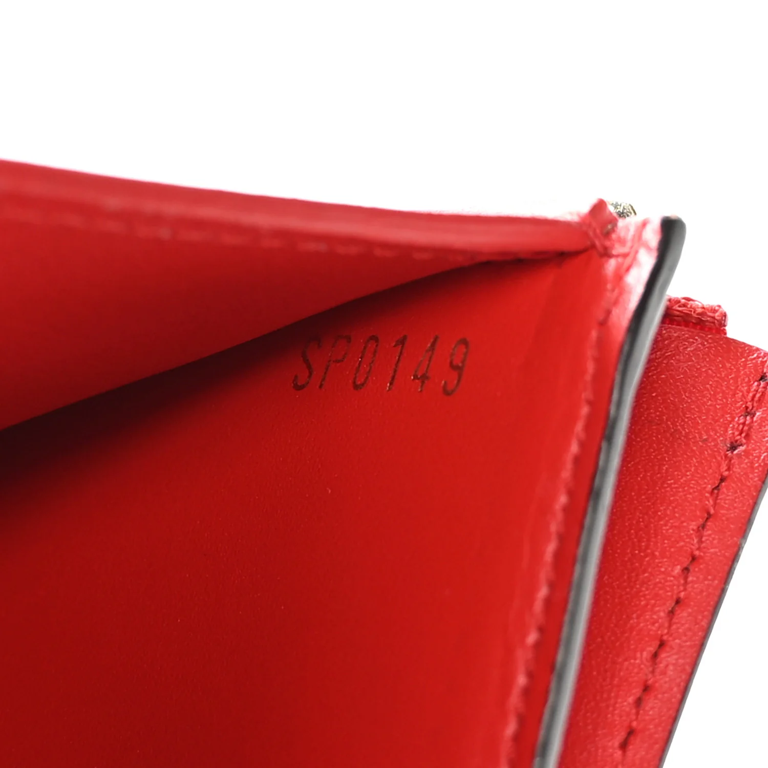 Monogram Flower Lock Compact Wallet Coquelicot - Image 7