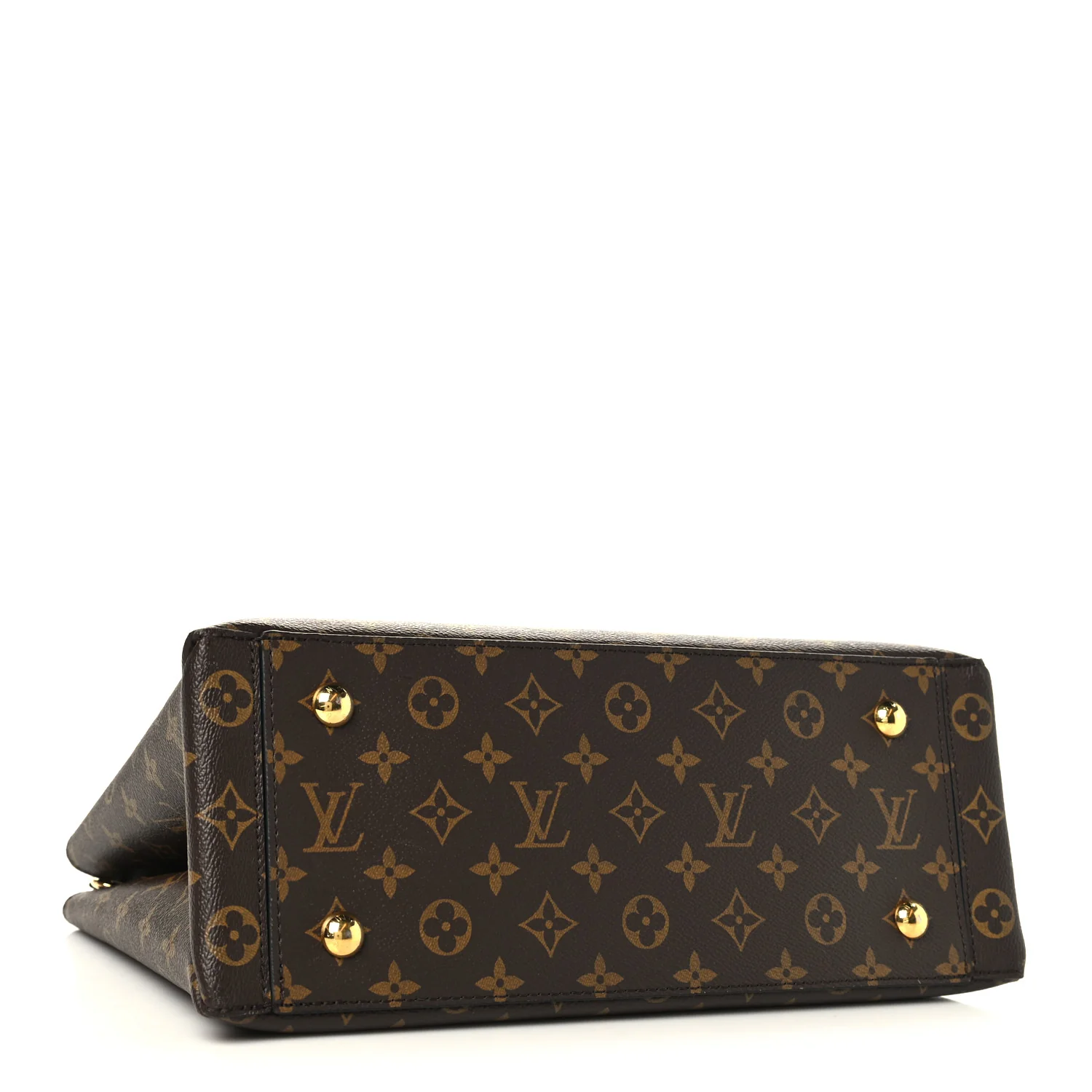 Monogram Flower Tote Black - Image 4