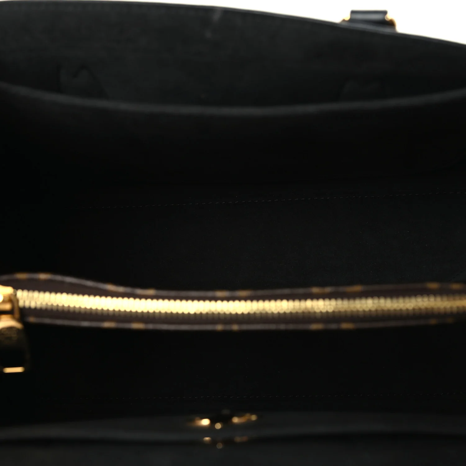 Monogram Flower Tote Black - Image 5