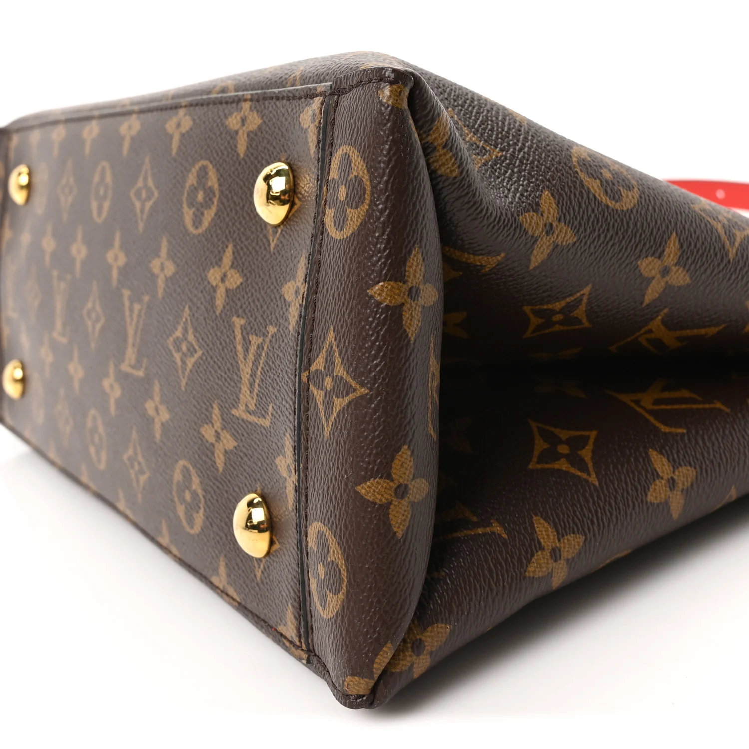 Monogram Flower Tote Coquelicot - Image 9