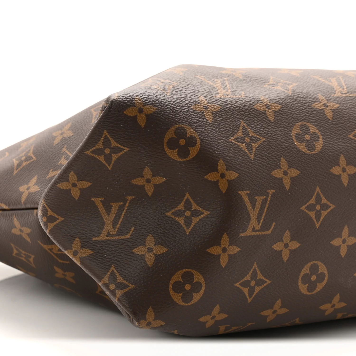 Monogram Flower Zipped Tote MM Bordeaux - Image 10