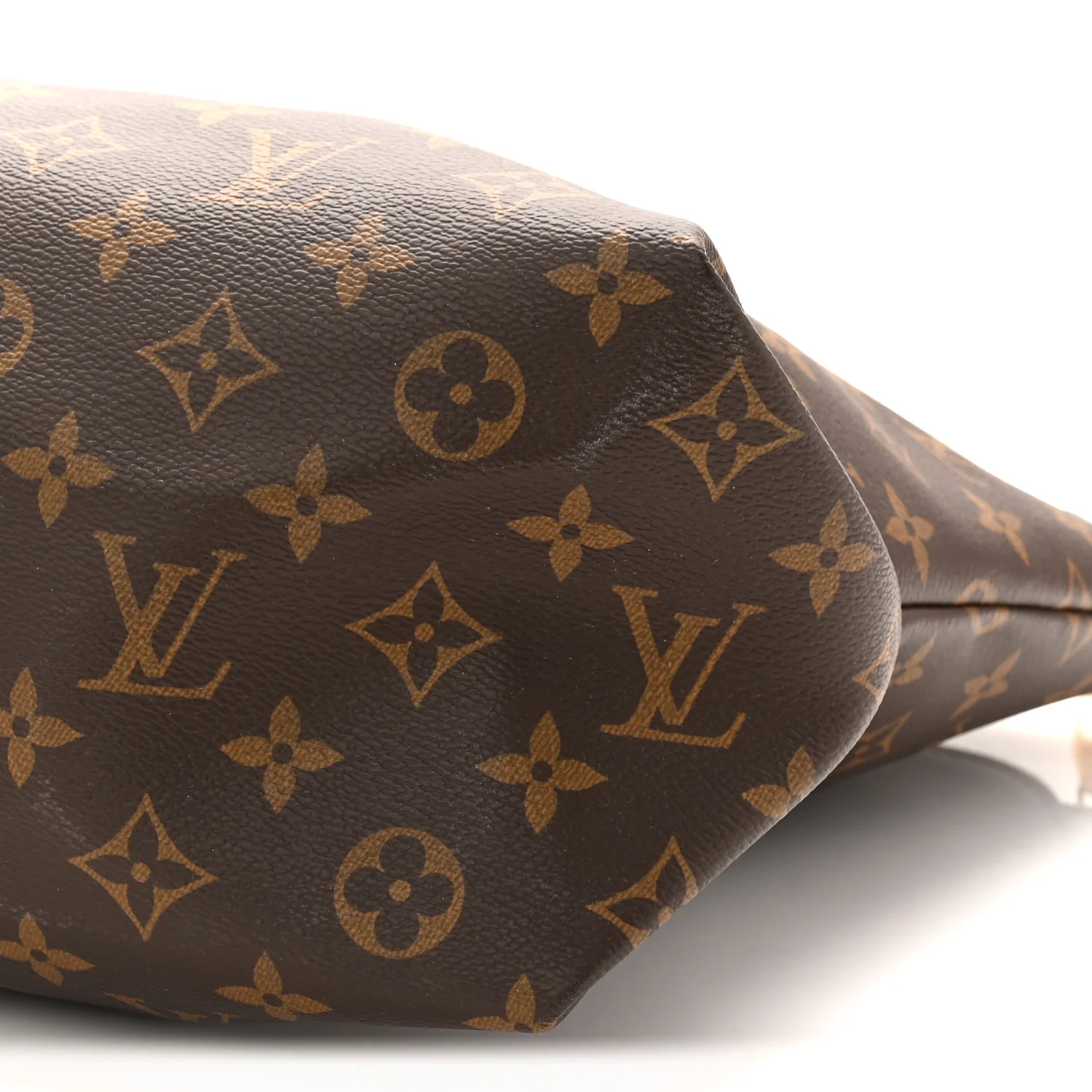 Monogram Flower Zipped Tote MM Bordeaux - Image 11