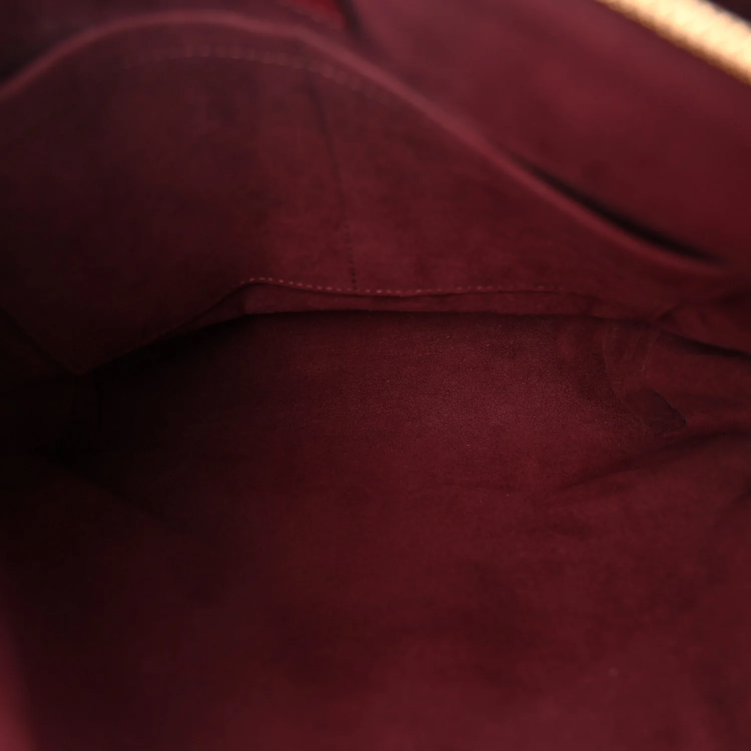 Monogram Flower Zipped Tote MM Bordeaux - Image 5