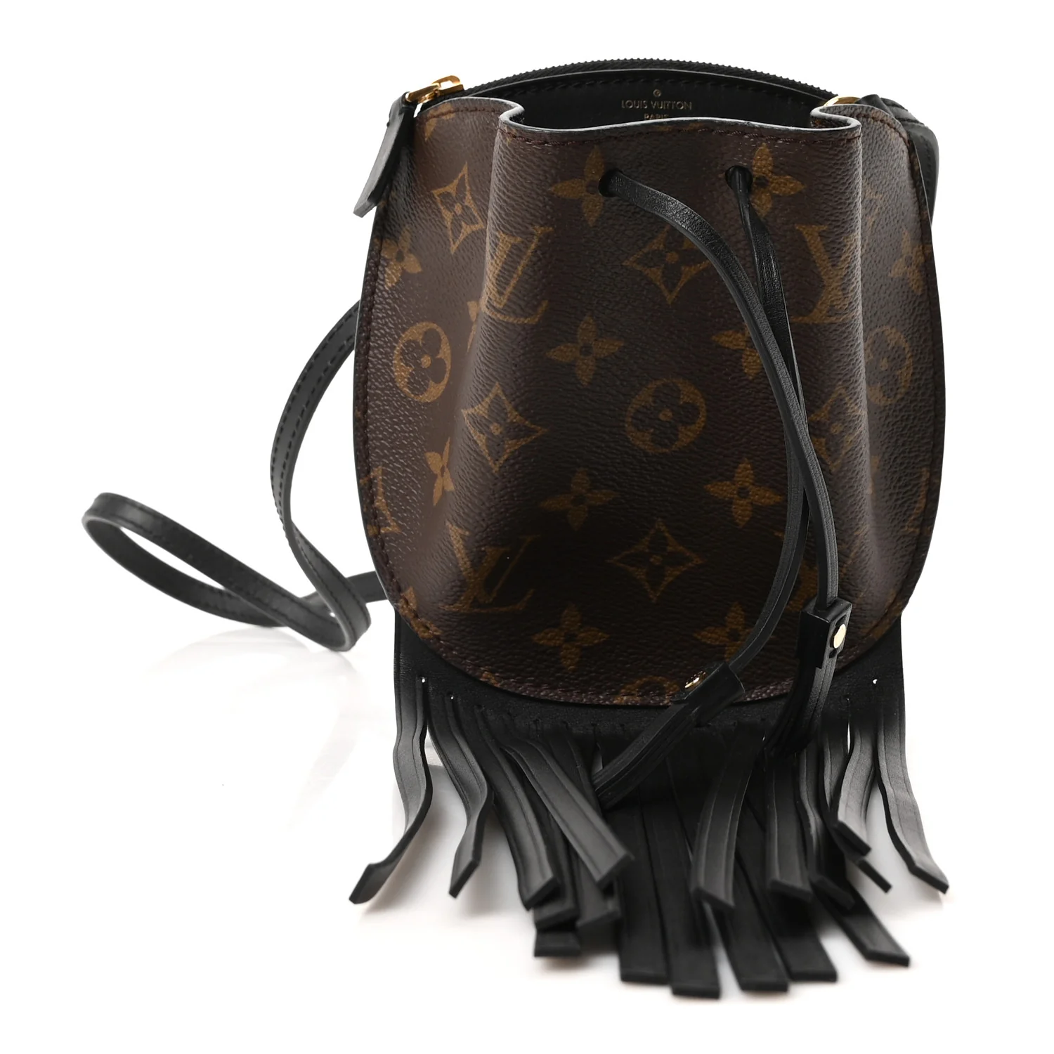 Monogram Fringed Mini Noe - Image 2